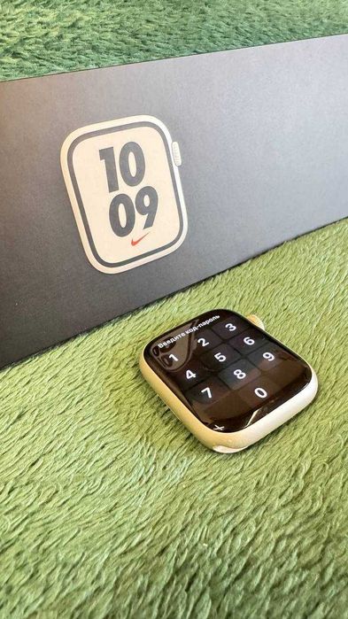 Годинник Apple Watch 7 Nike 45mm