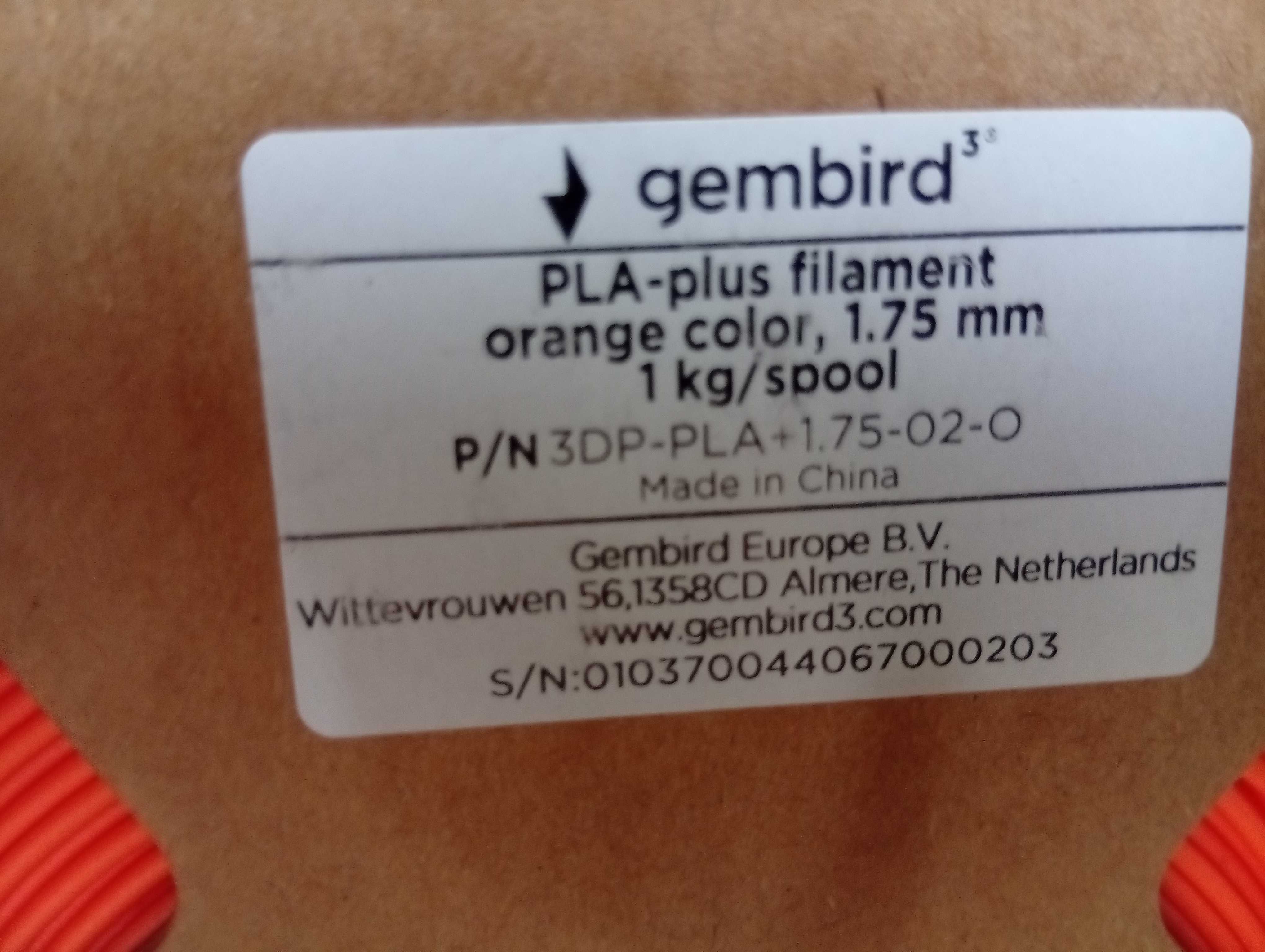 Filamenty gembird