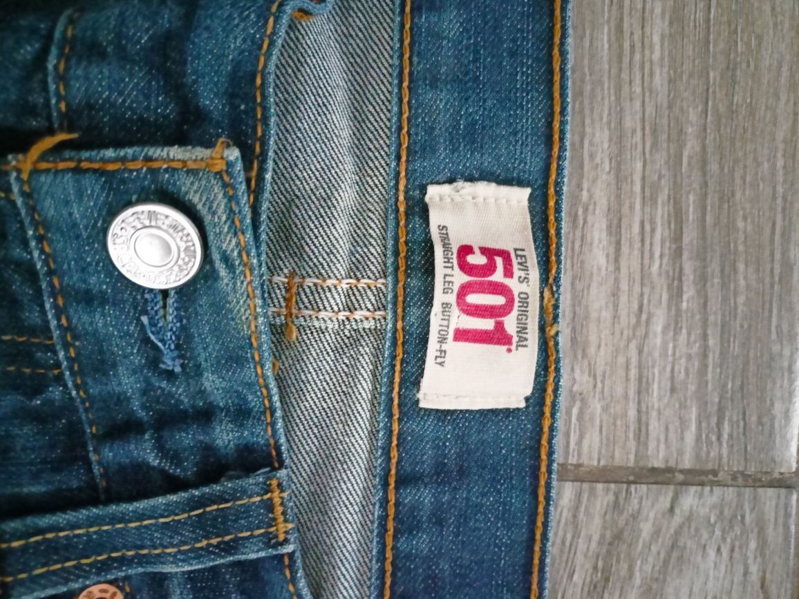 Levi's 501 męskie dżinsy