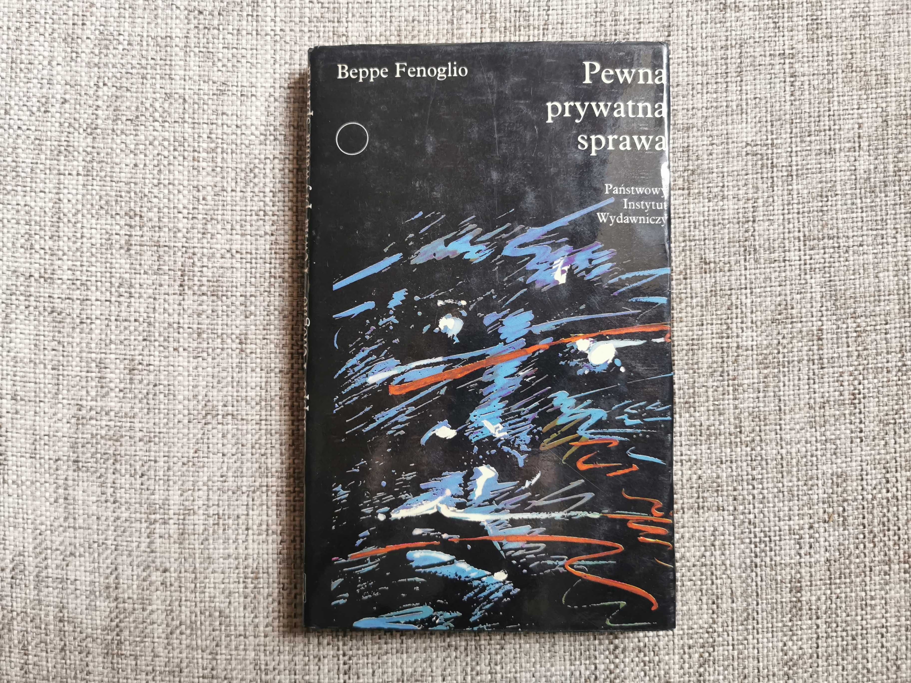 Pewna prywatna sprawa - Beppe Fenoglio