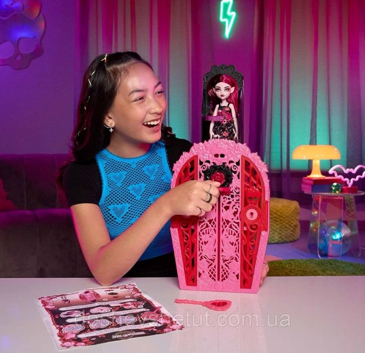 Monster High Skulltimate  Draculaura Монстер Хай Дракулаура Твайла шаф
