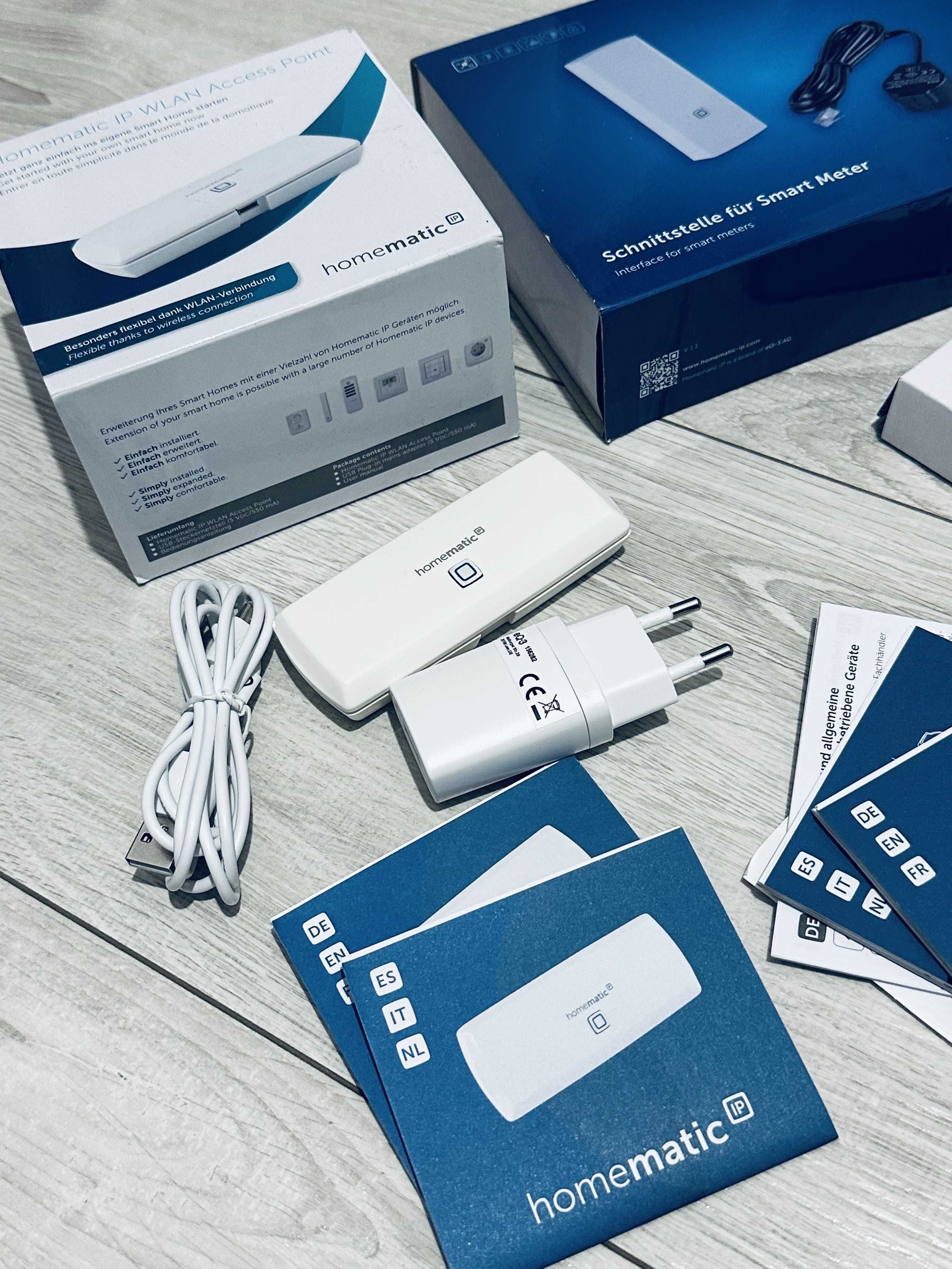 Homematic HmIP-ESI-IEC oraz centrala wifi do pomiaru energii aplikacja