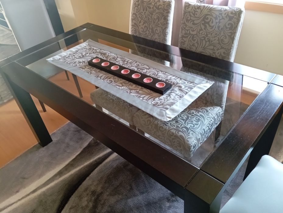 mesas de sala em madeira maciça