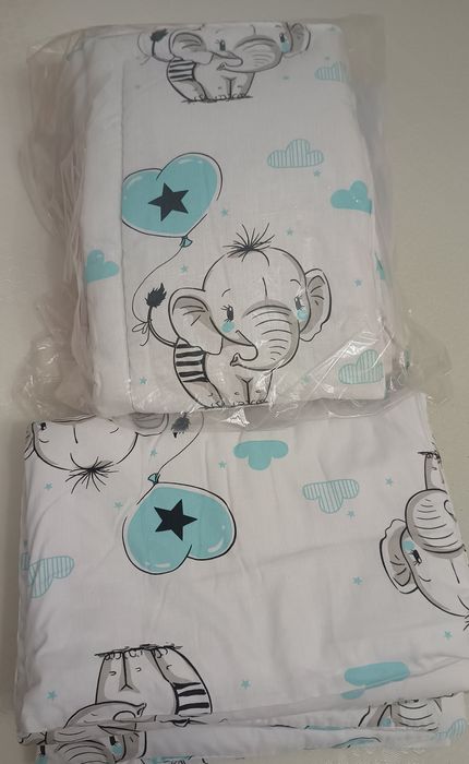 Продам постіль у ліжечко+бортики+балдахін