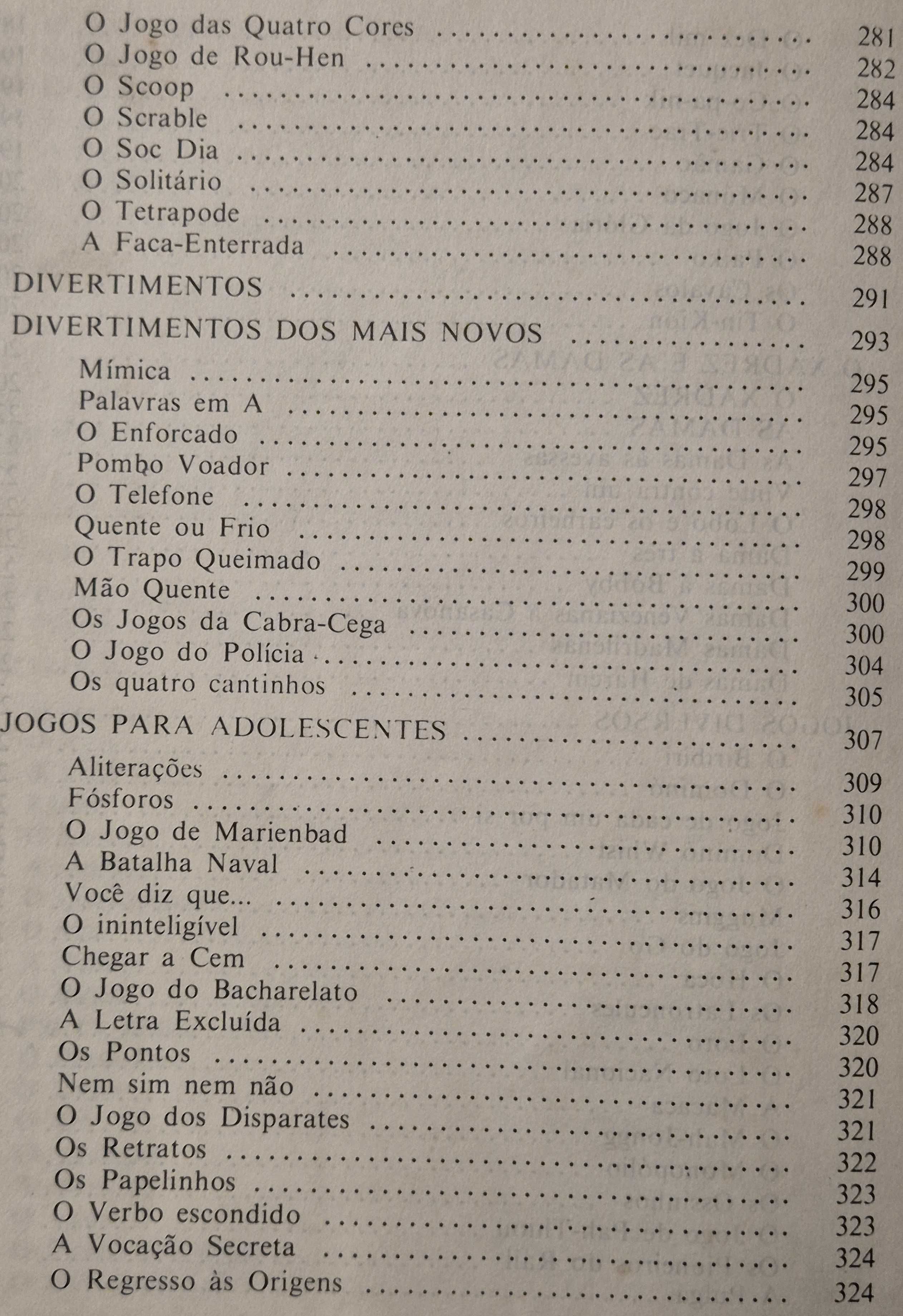 Livro "Jogos e Passatempos para Todos" de Jean-Michel Pedrazzani