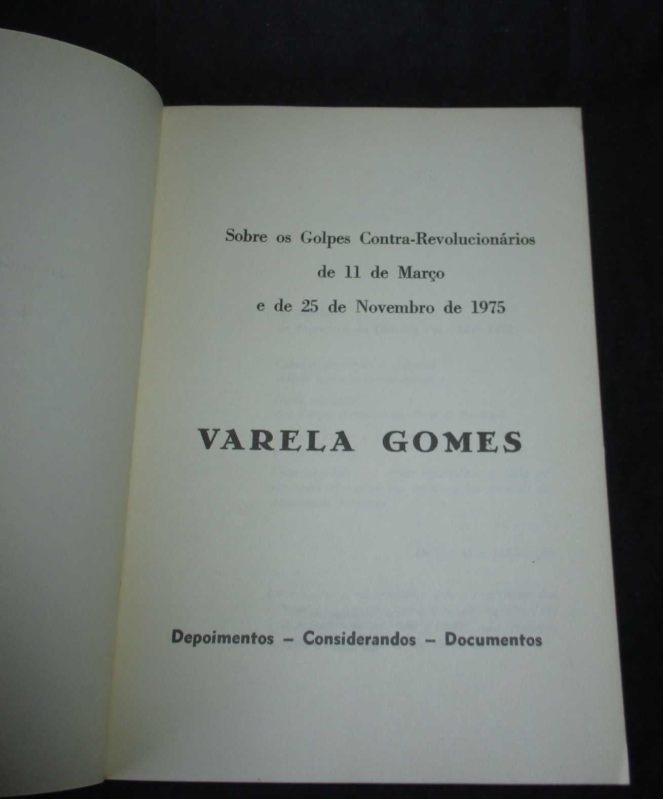 Livro Sobre os Golpes Contra-Revolucionários de 11 Março e 25 Novembro