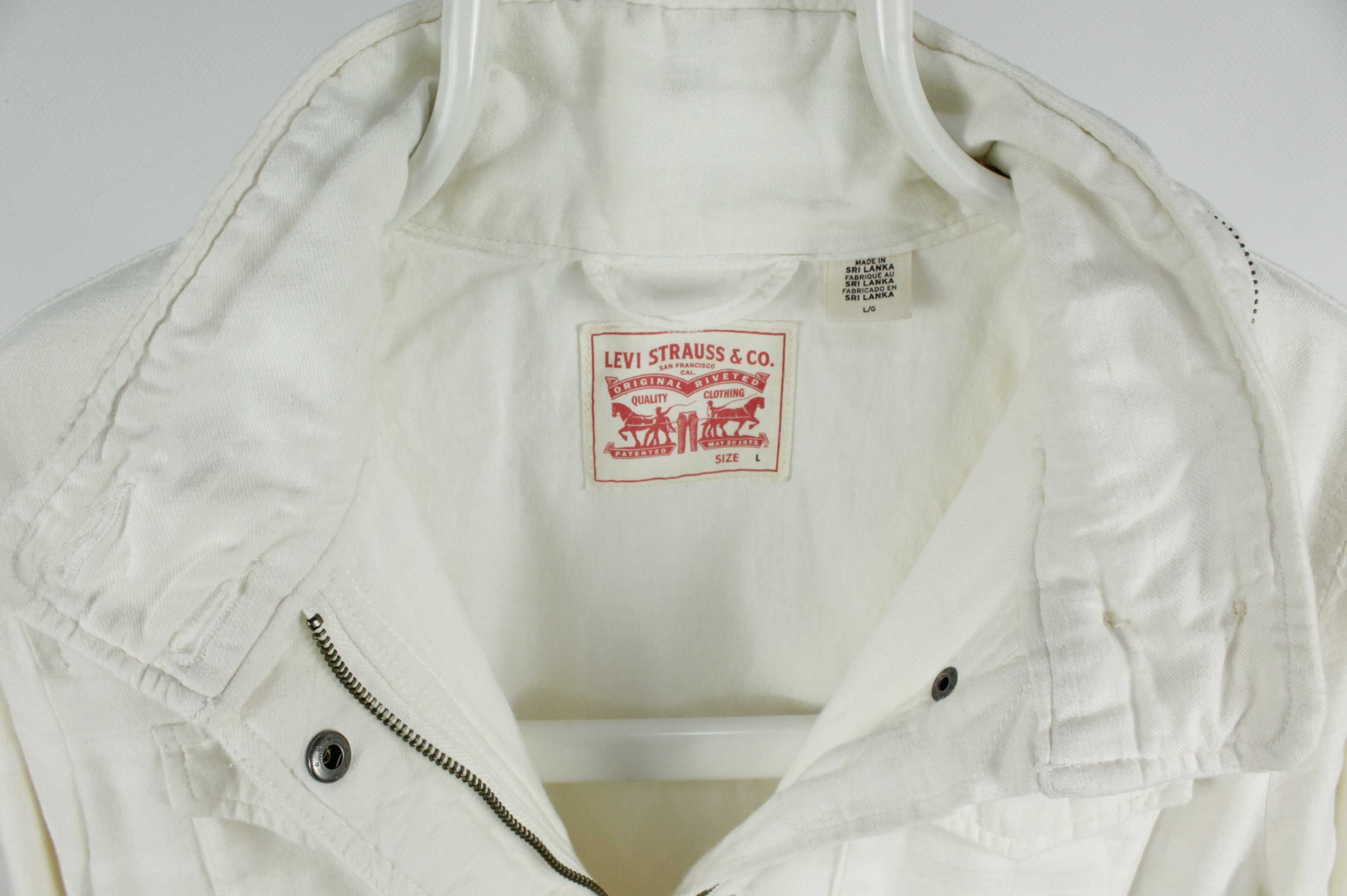 Легка Якісна куртка Levi's Cotton/Linen Safari Jacket Оригінал РозмірЛ