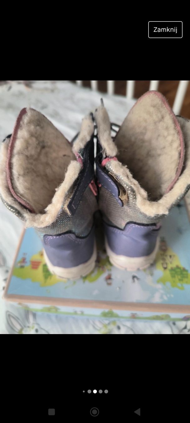 Buty Mazurek 22 zimowe