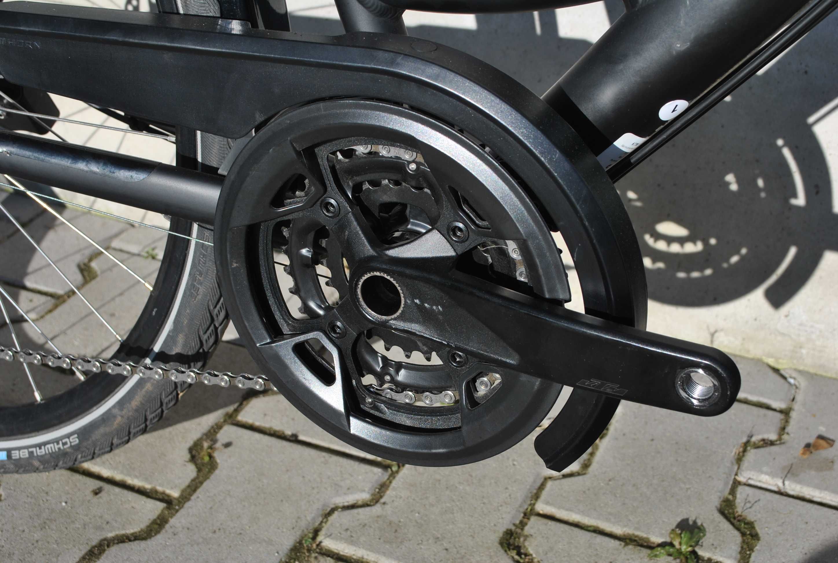 Idealny rower trekkingowy KTM Saragossa 27 28" Shimano Deore Dynamo