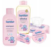 BAMBINO zestaw dla dzieci szampon, oliwka, krem,chusteczki,mydło