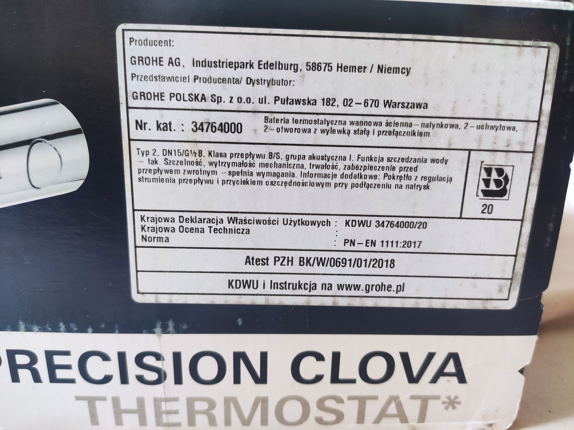Bateria wannowa GROHE