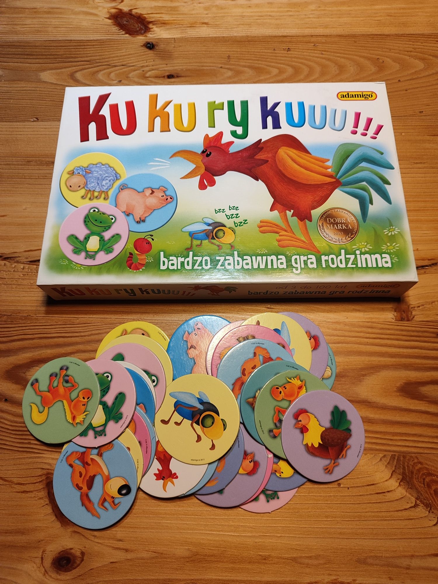 Gra Kukurykuuu!!! Bardzo zabawna gra rodzinna