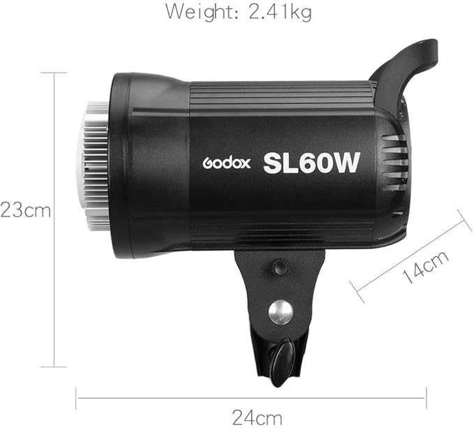 Godox SL-60W 5600K 60W LED Lampa do Studia Fotograficznego i Wideo