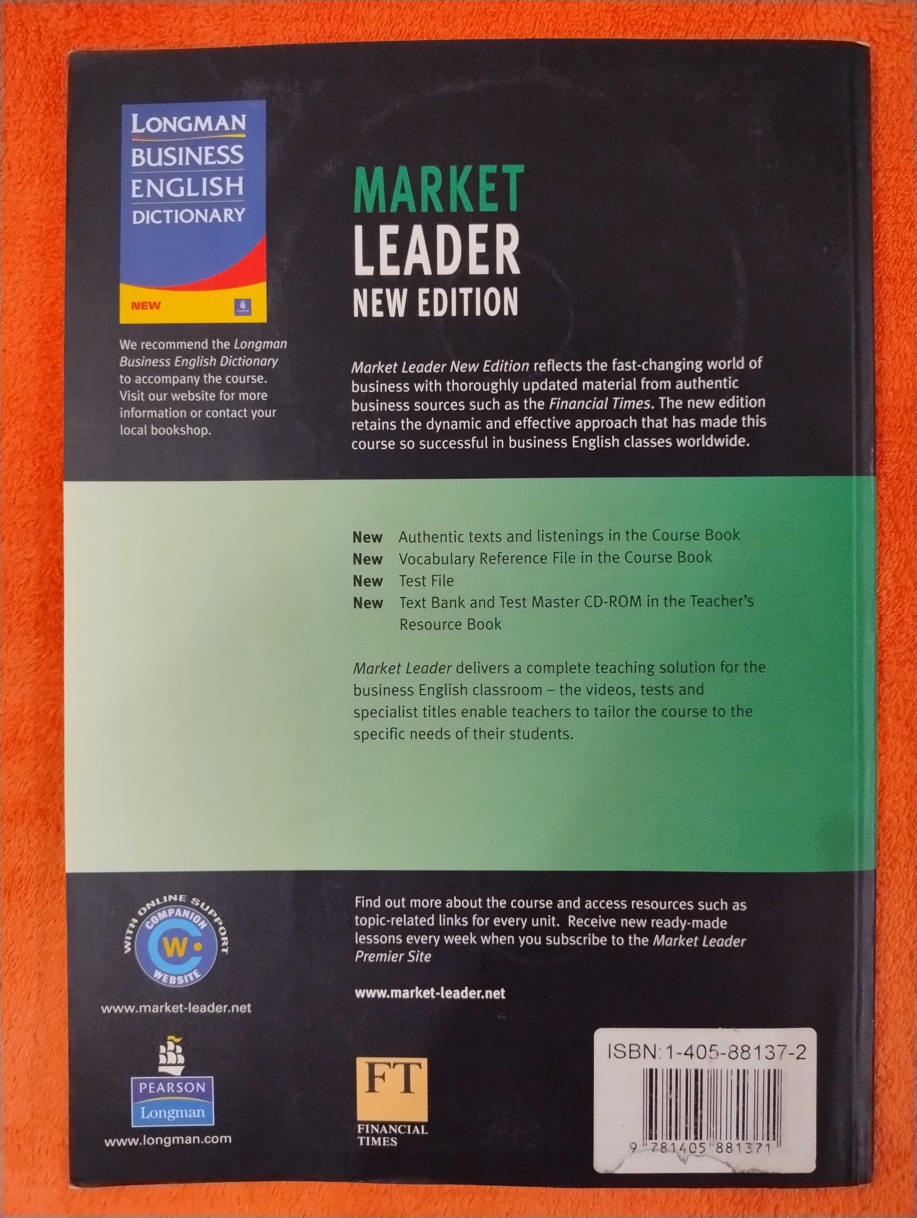 Market Leader Pre-Intermediate New Edition English Англійська 2 диски