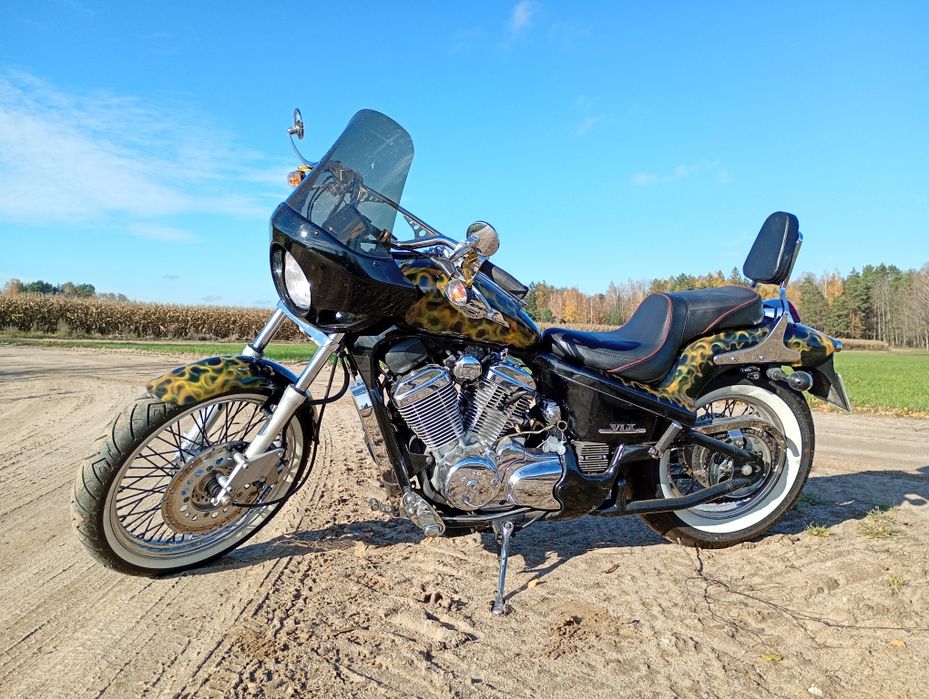 Honda vlx400 Steed custom aerograf  vt600 shadow  ZAMIANA transport