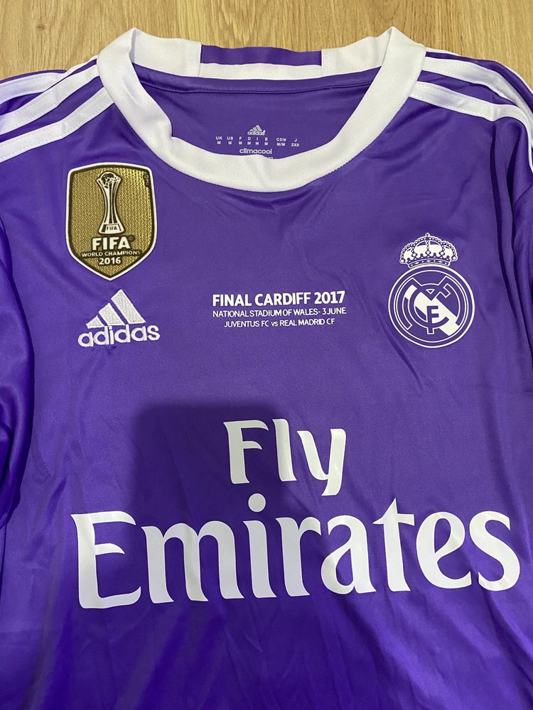 Camisola Real Madrid Ronaldo Final Champions 2017