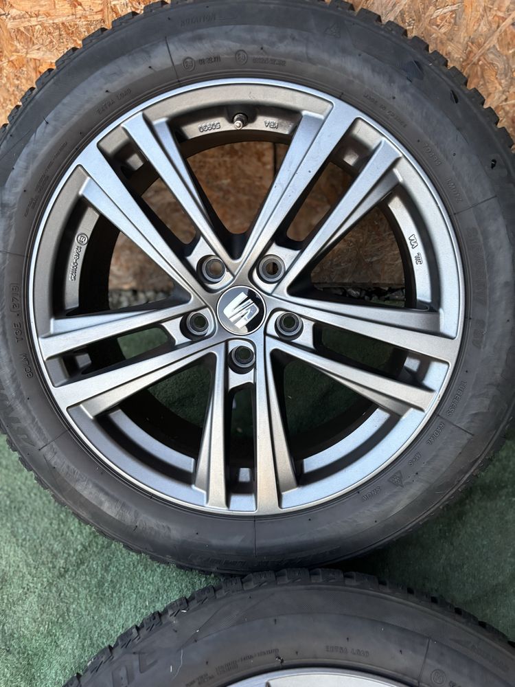 5x112 SEAT 7JX17 ET45 57,1 felgi aluminiowe GRAFIT VOLKSWAGEN AUDI