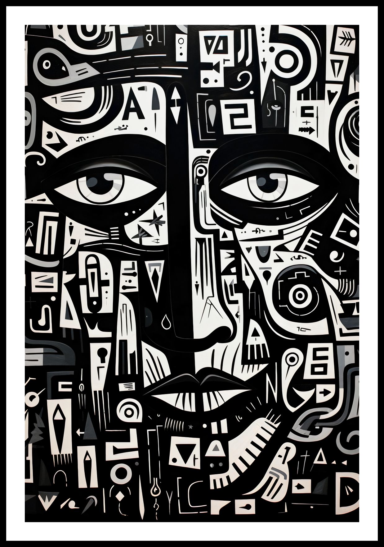 Plakat 61x90,5cm Labirynt Myśli