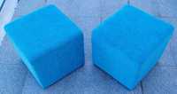 Puffs de cor Azul