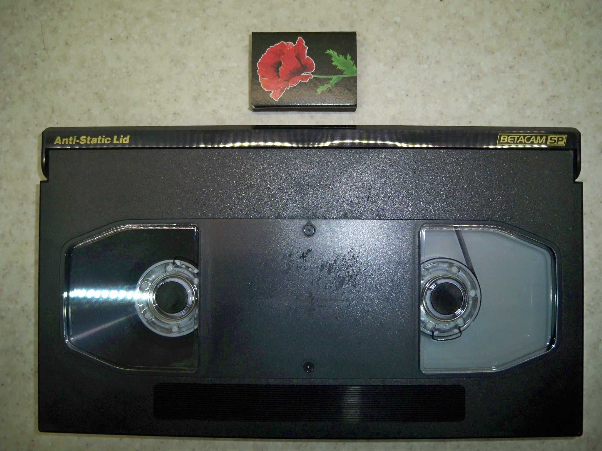 Касета видео Betacam Sony профессиональная, большая.