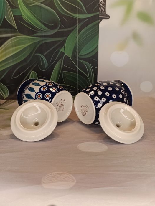 Pojemnik ceramiczny Bolesławiec 500 ml zestaw ceramika Bolesławiec