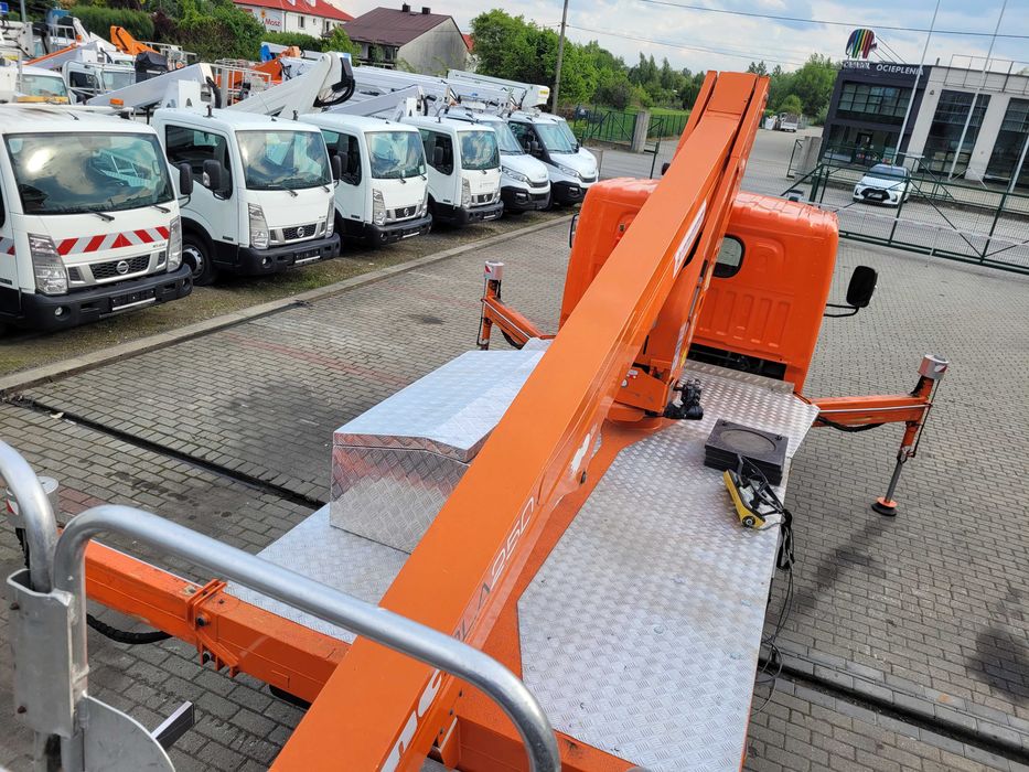 podnośnik/zwyżka/renault/cmc/pla250/25m/koszowy/multitel/ruthmann/gsr