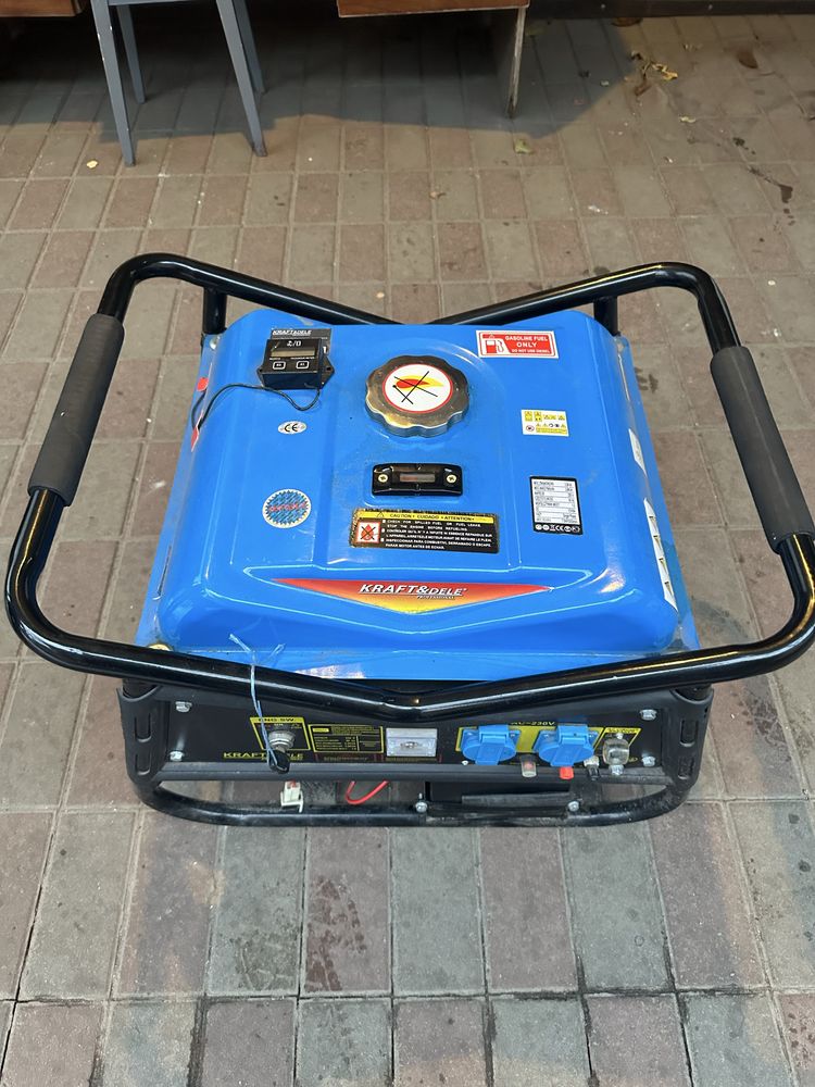 Генератор Kraft&Dele 3,5kW з електричним стартером