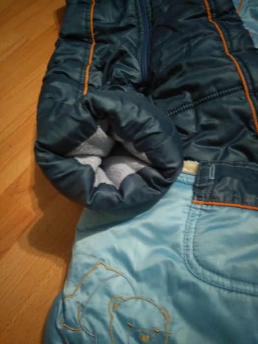 Конверт, комбинезон и куртка для мальчика от рождения до 2,5лет