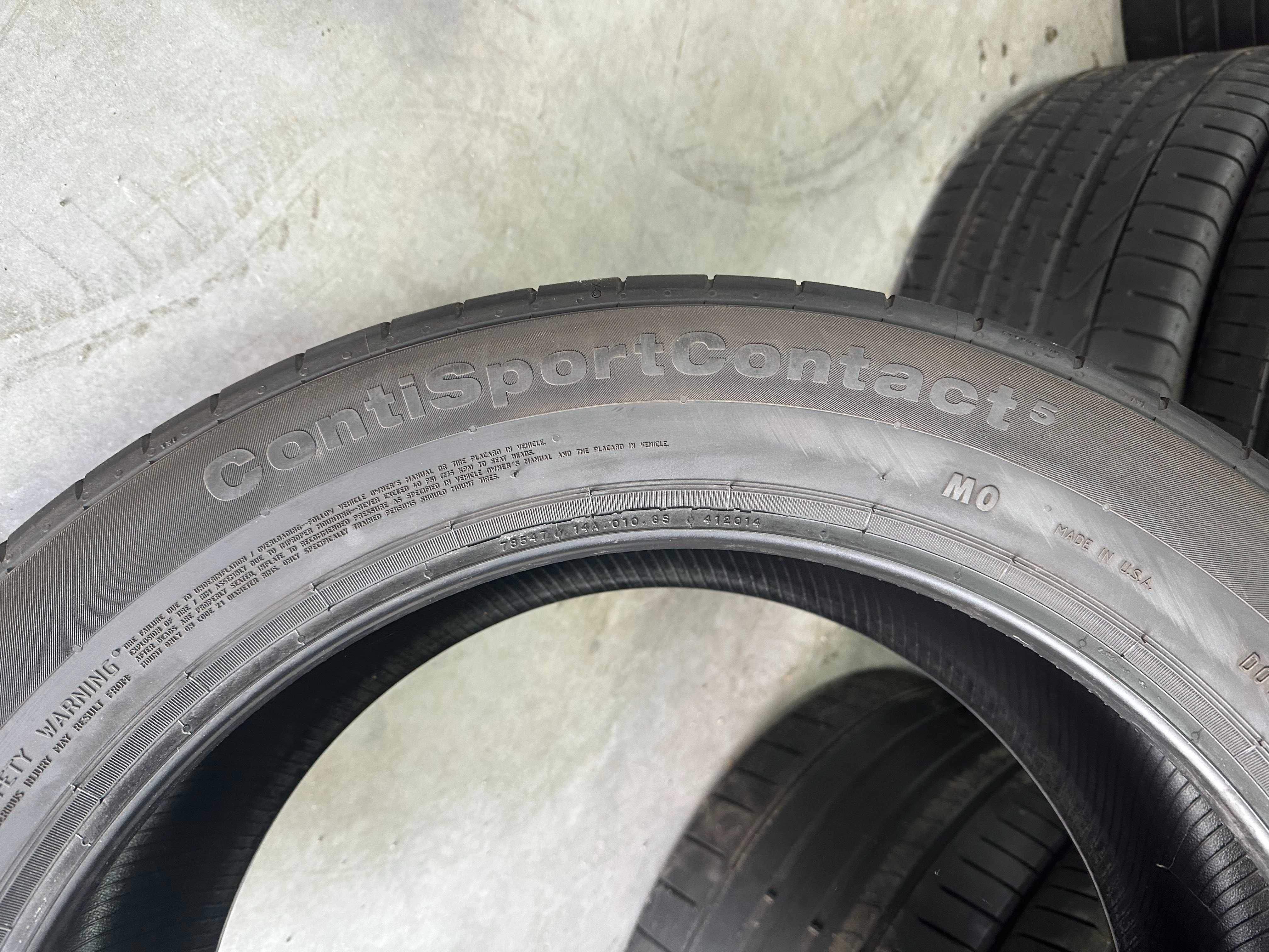 315-40 R21 275-45 R21 Continental Conti Sport Contact 5 4шт