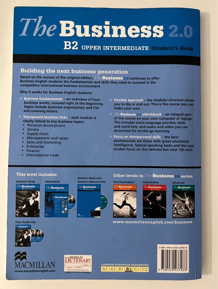 The business 2.0 b2 upper intermediate