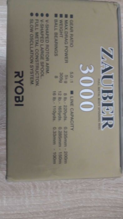 Kołowrotek Ryobi Zauber 3000