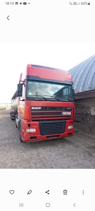 Даф xf 95 евро 3 2006