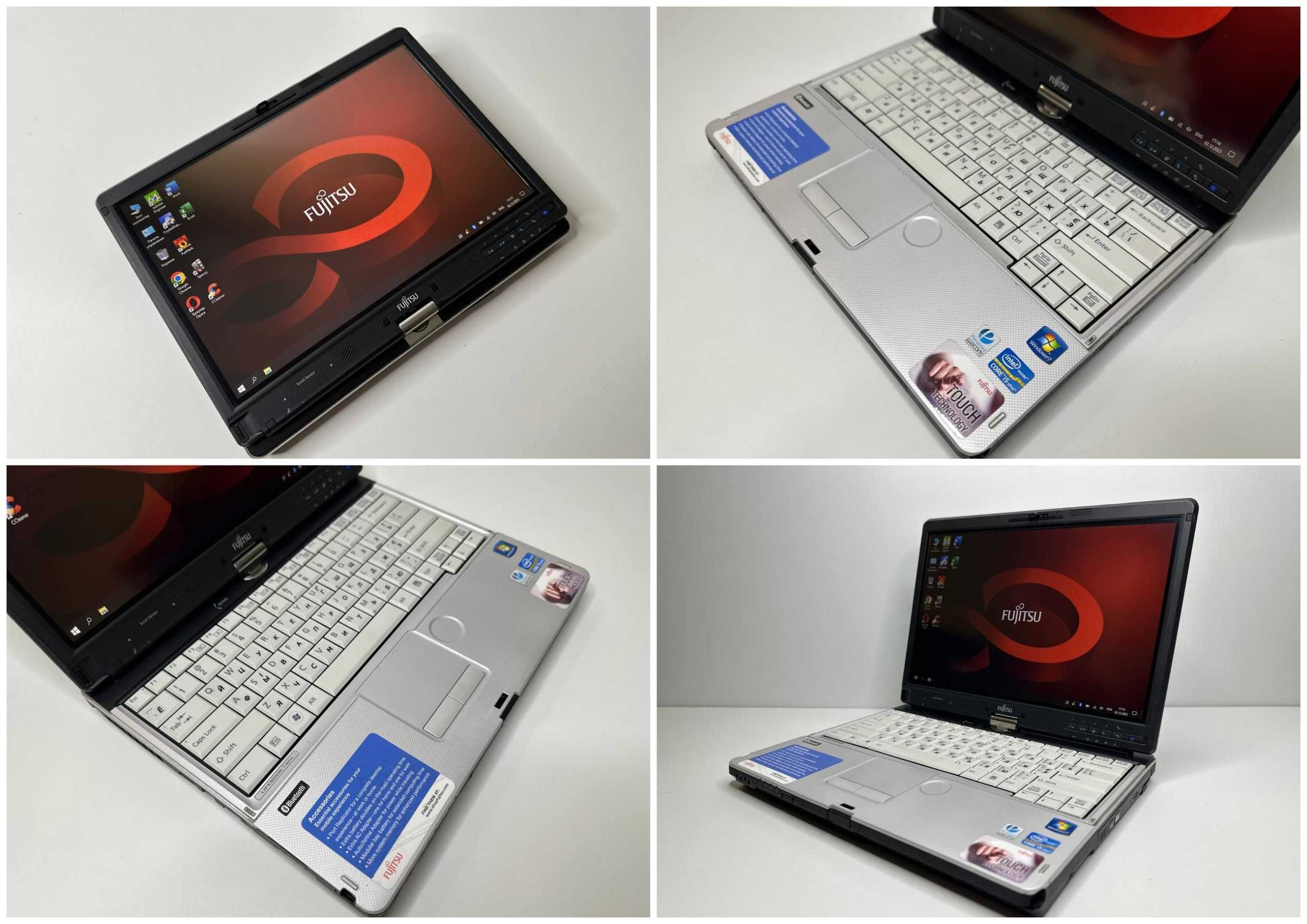 Трансформер Fujitsu Lifebook T901, i5-2520M, 8Gb, SSD 120Gb, АКБ 5год.