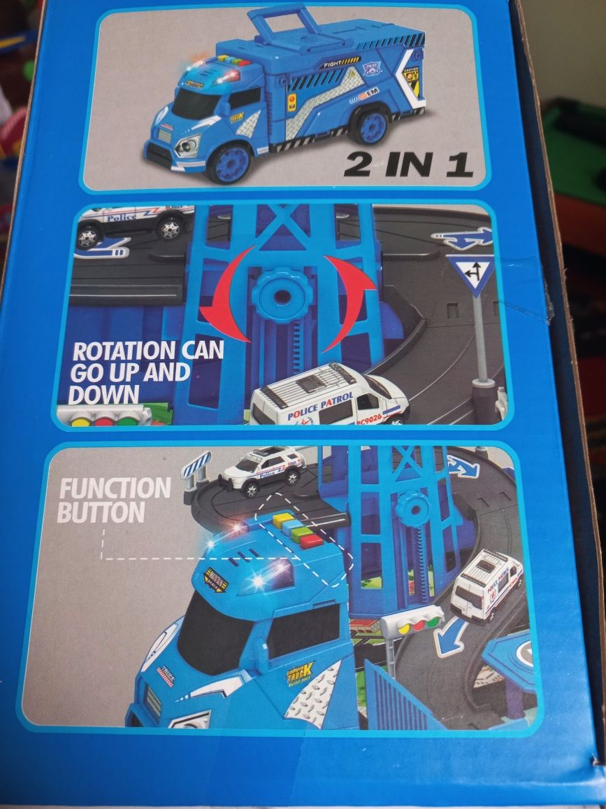 Auto na baterię, tor 2w1 six six zero
