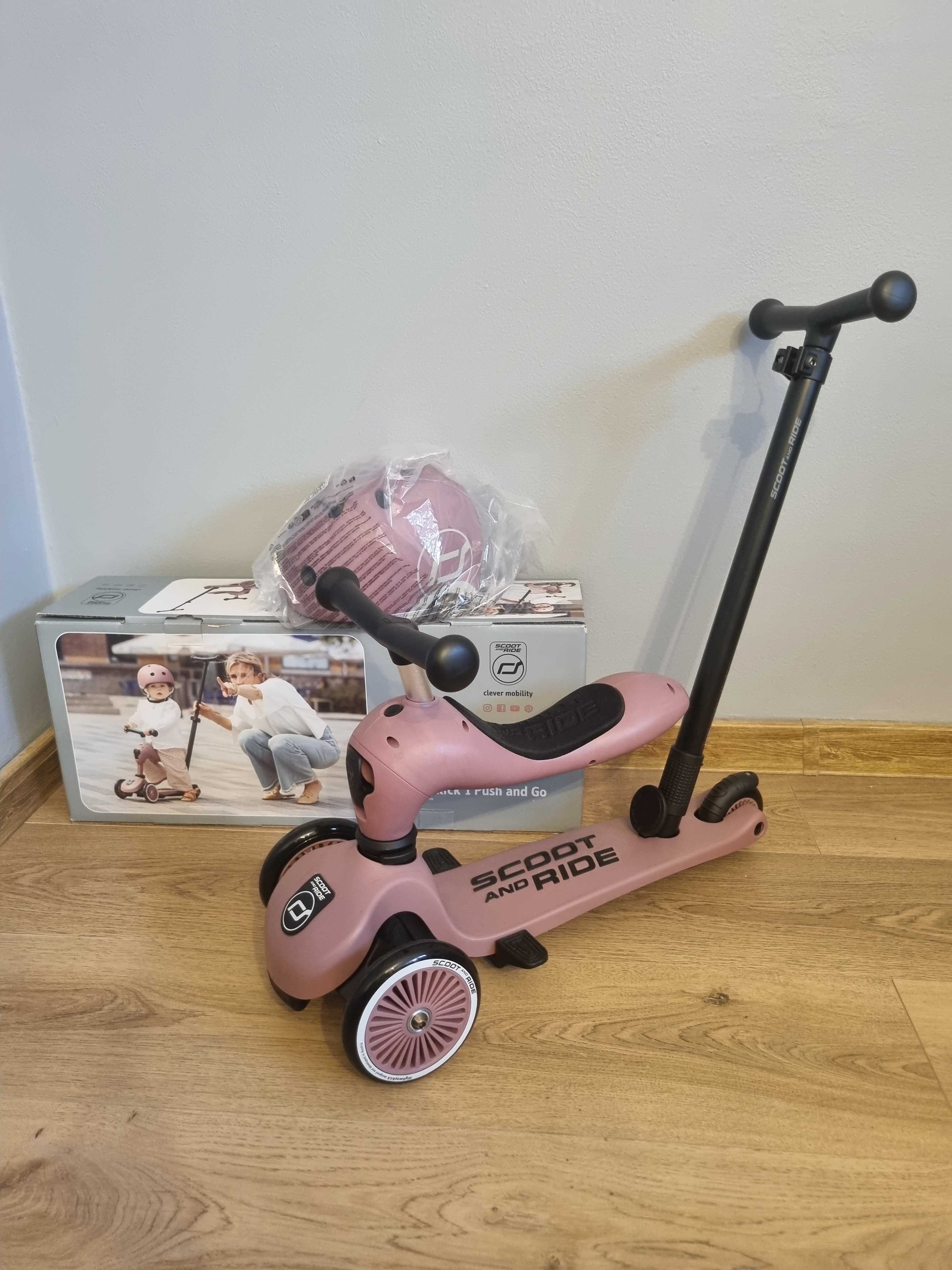 Hulajnoga scoot and ride 3w1 nowa