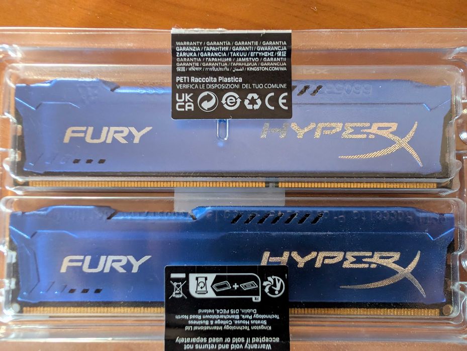 Memória 8GB (2x4GB) DDR3 1600 usadas64739402886017120