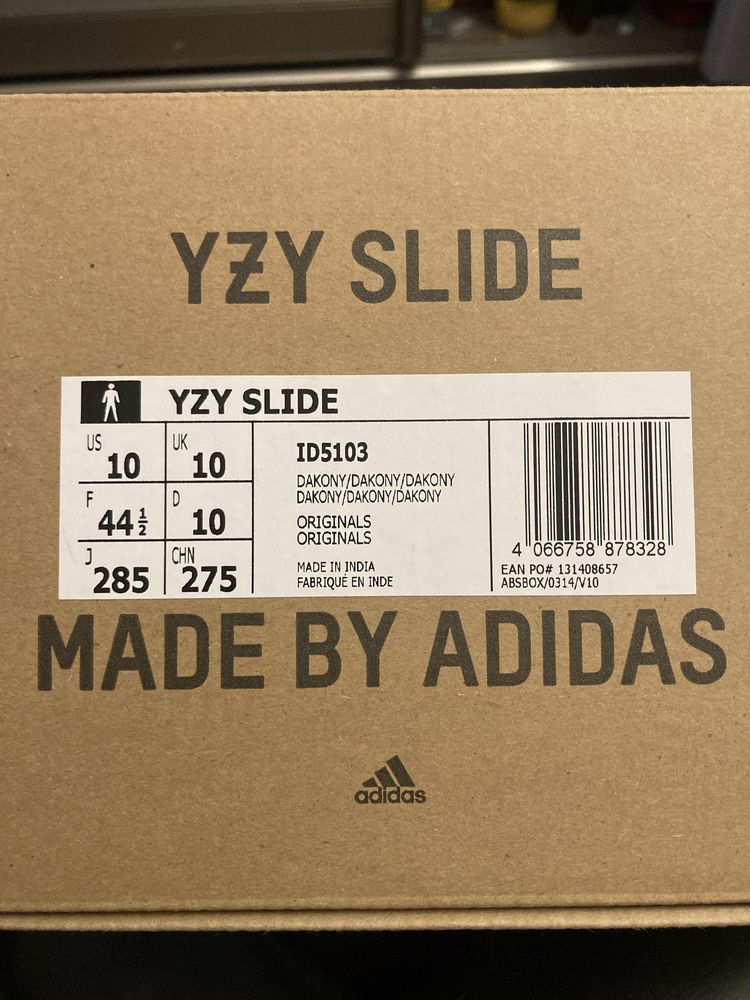 Yeezy slide onyx r. 44,5