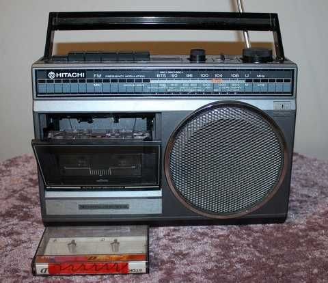 Radiomagnetofon HITACHI TRK-510E/vintage sprawny