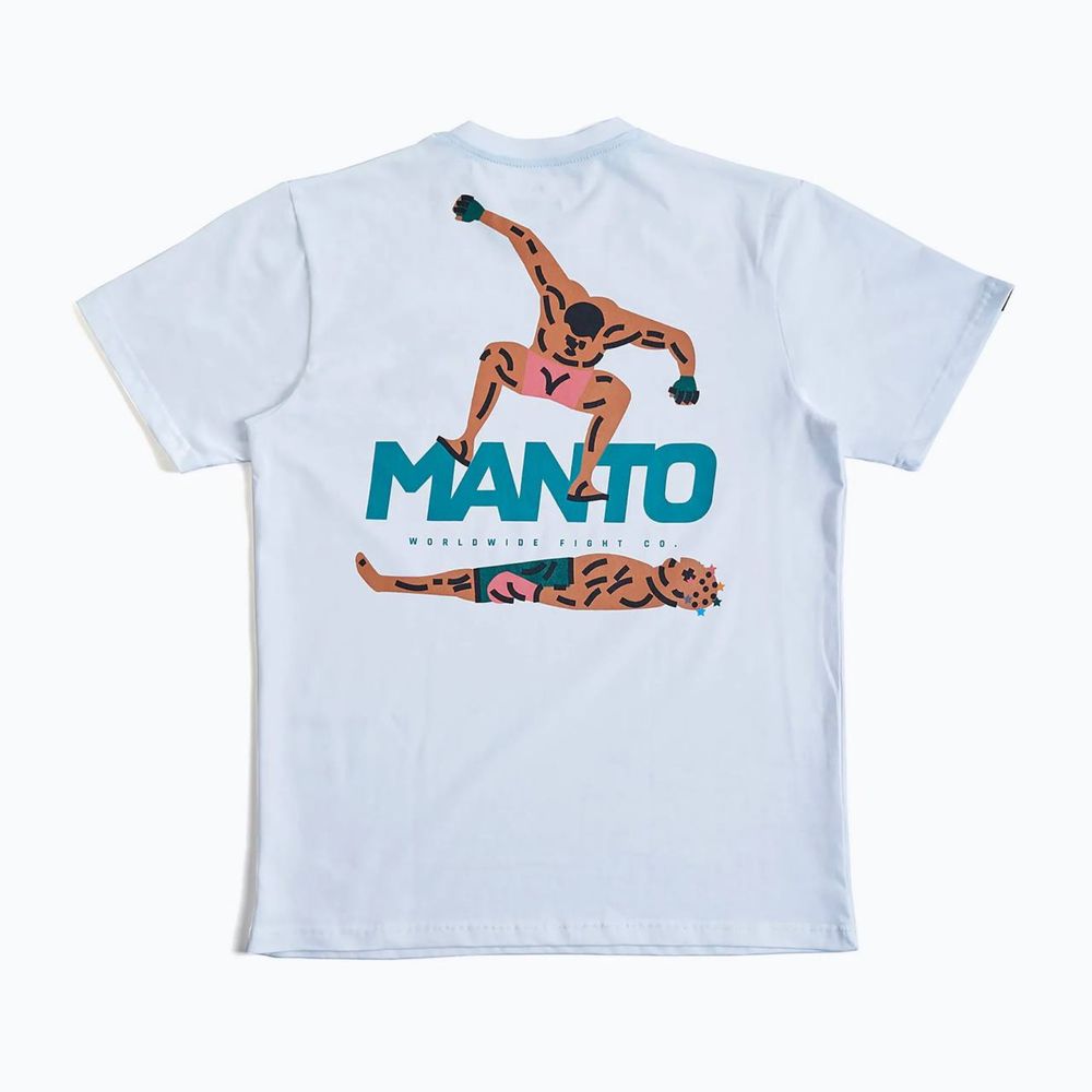 футболка original manto t-shirt stomp white S M L XL | манто