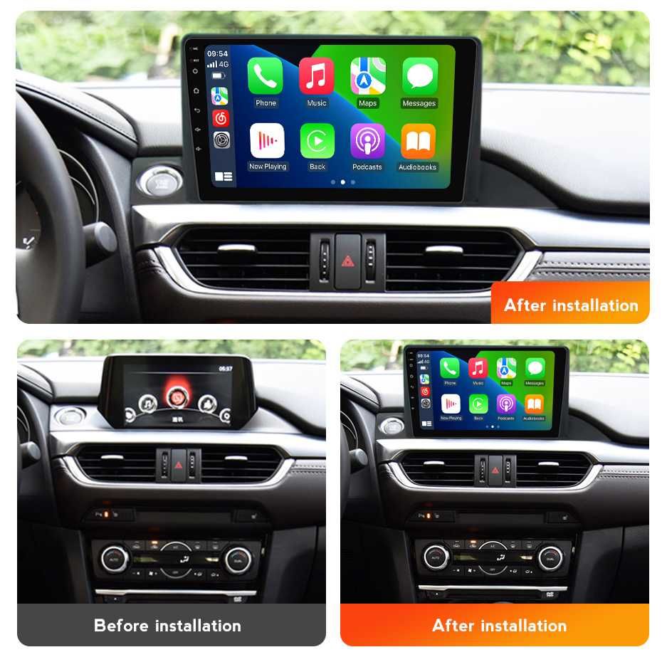 Штатна магнітола Mazda 6 2015 Android GPS Навігація мазда