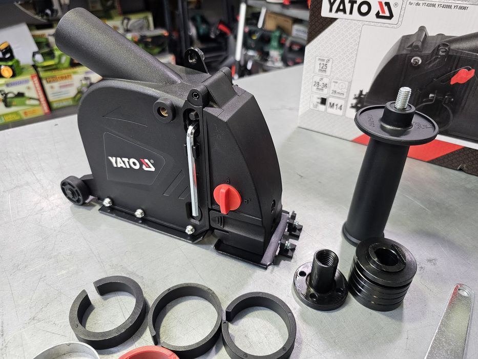 Насадка Кожух Штроборез для Болгарки  YATO +Пылеудаление