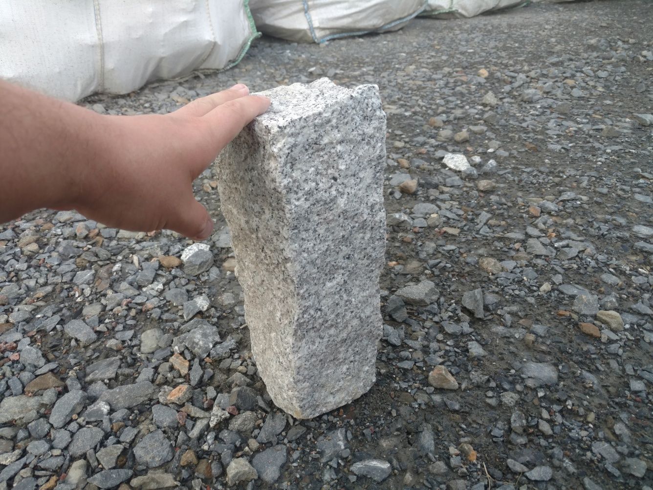 Palisada 10x10x30 słupek granitowy kostka brukowa granitowa opornik