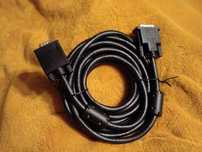 5m kabel do monitora komputerowego z wtykami D-SUB(VGA) DVI-I