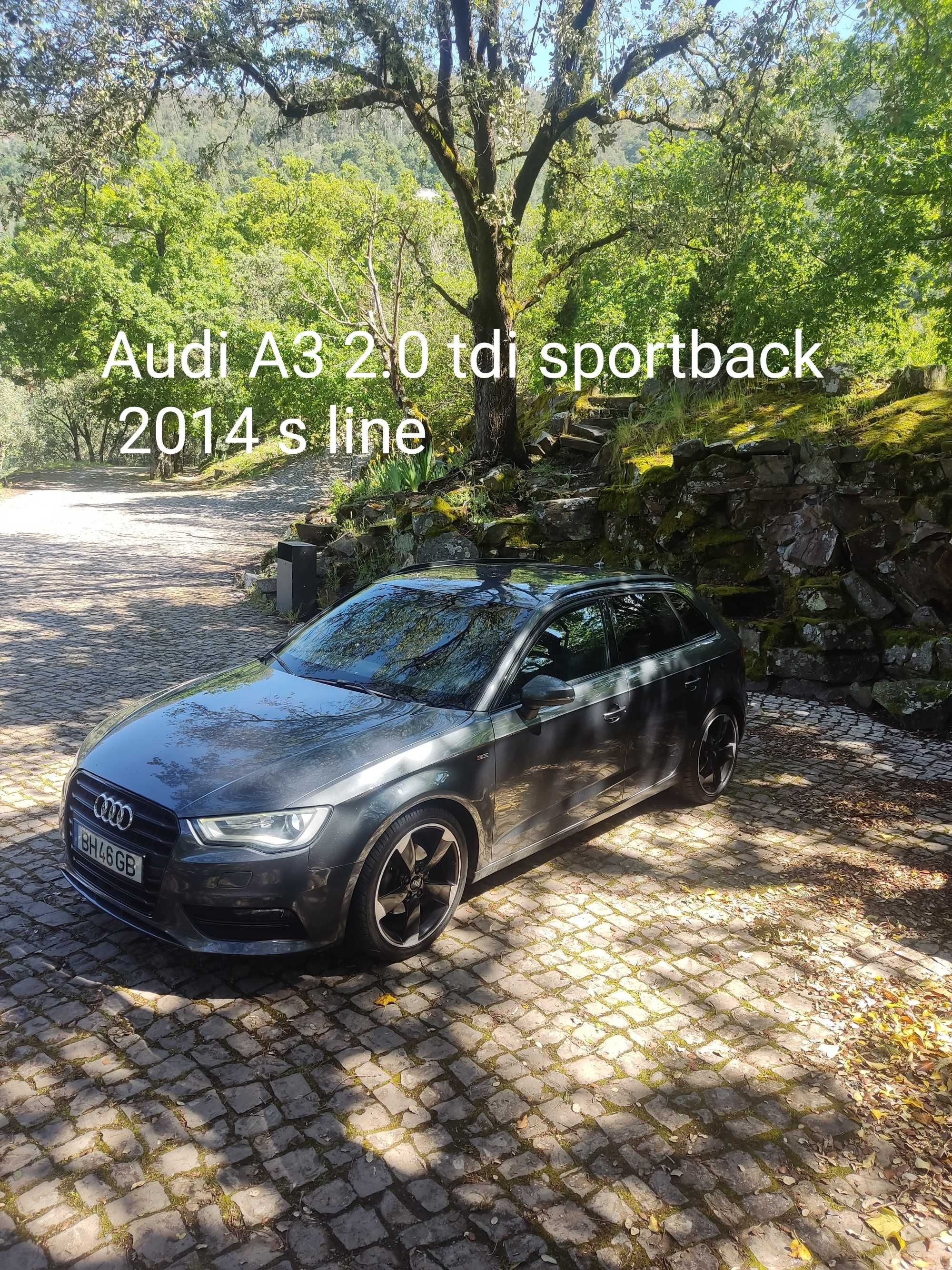 Audi A3 2.0 tdi sportback 2014 s line