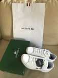 Tenis da Lacoste brancos