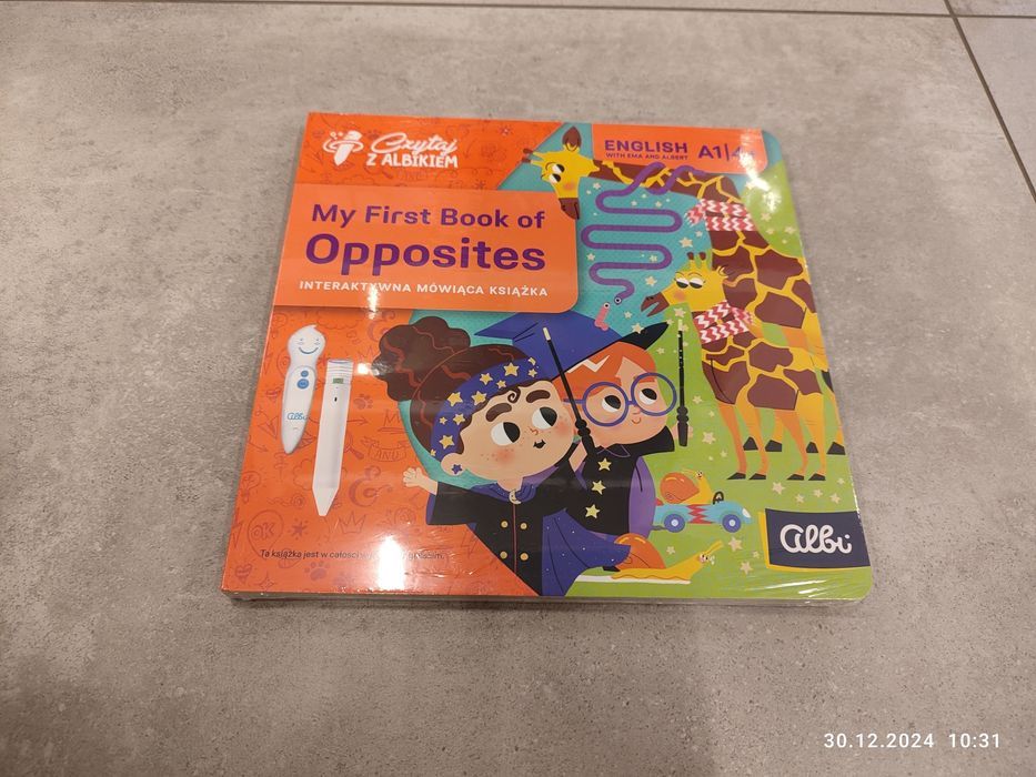 Nowa książka Albik My first book of opposites
