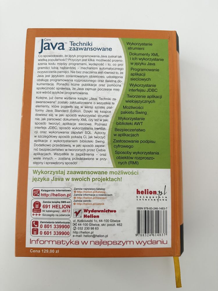 Core Java Techniki zaawansowane wydanie VIII