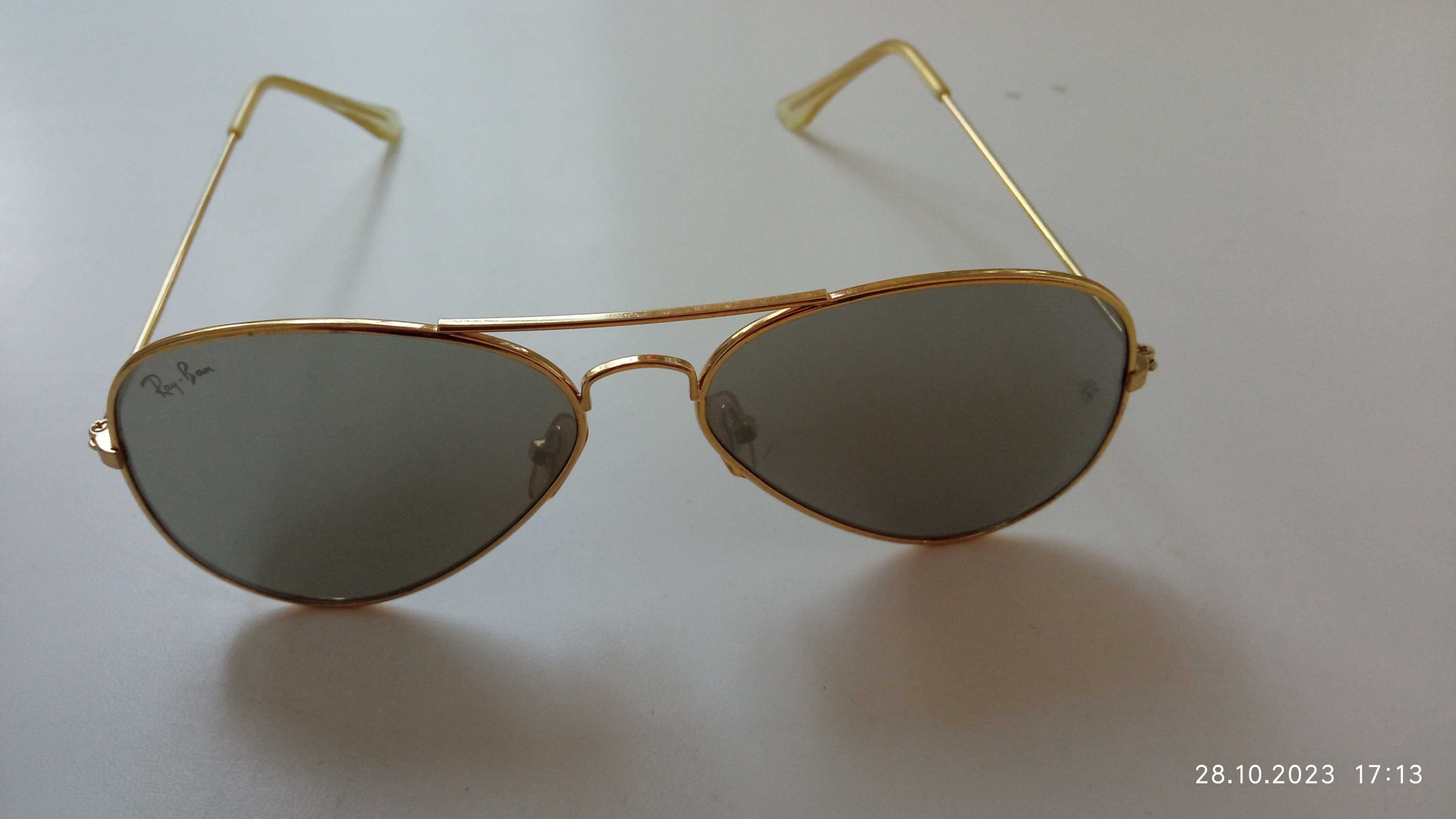 Сонцезахисні окуляри Ray-Ban Aviator RB: 3025 58-14-140