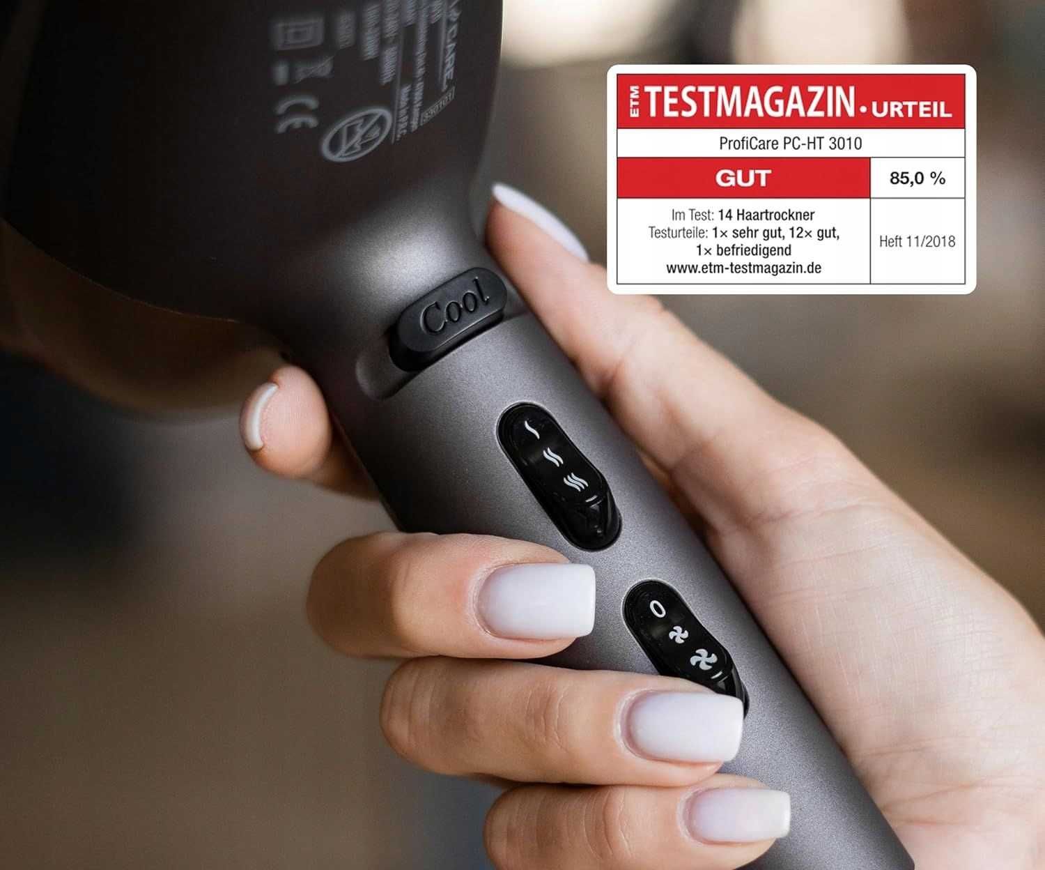Suszarka do włosów JONIZACJA MOCNA 2200W zimny nawiew OKAZJA
