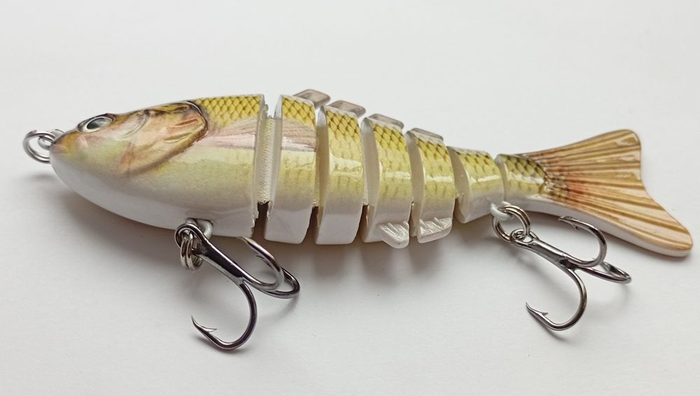 Wobler Westin jerkbait segmentowy 10 cm 18 g swimbait spinning prezent